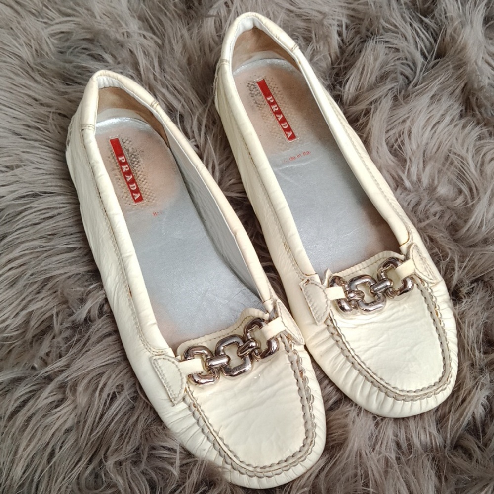 PRADA driving loafers